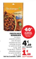 Aanbieding: Fruits secs sexberger