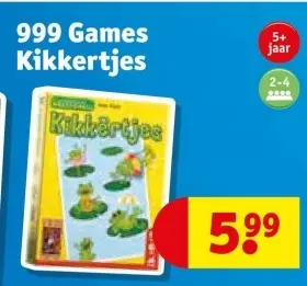 Aanbieding: 999 Games Kikkertjes