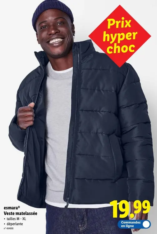 Offre: Veste matelassée