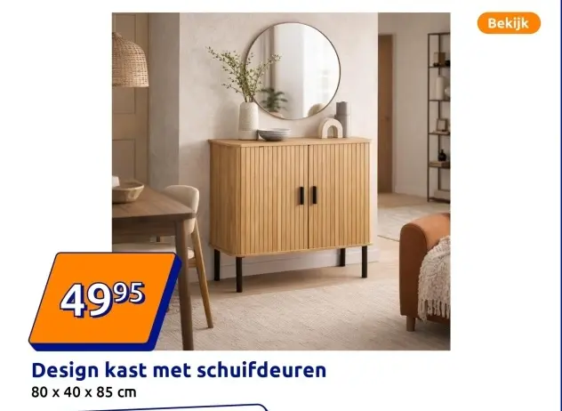 Aanbieding: Design kast met schuifdeuren