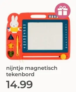 Aanbieding: nijntje magnetisch tekenbord