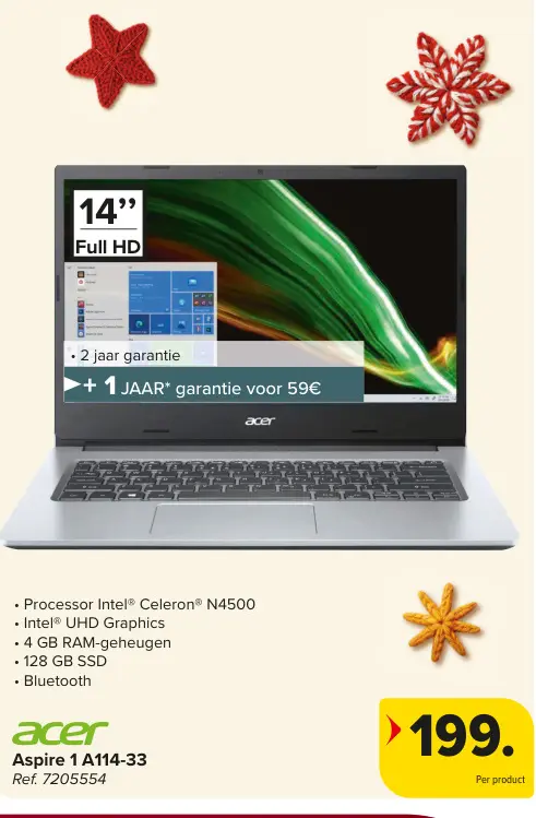 Promotie: Aspire 1 A114-33