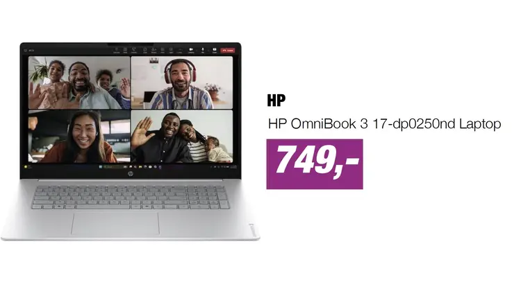 Aanbieding: HP OmniBook 3 17-dp0250nd Laptop