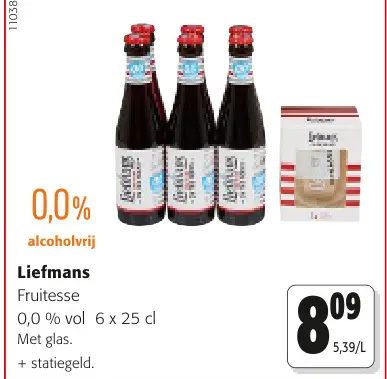 Promotie: Liefmans Fruitesse