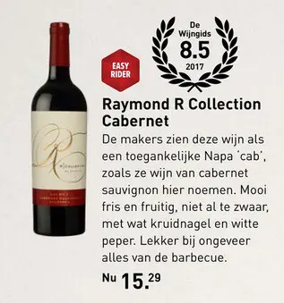Aanbieding: Raymond R Collection Cabernet
