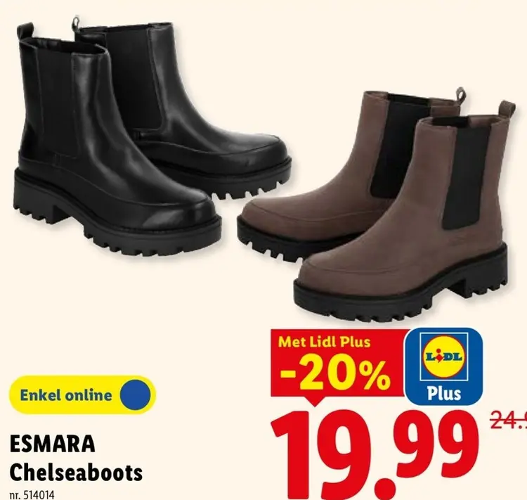 Promotie: Chelseaboots