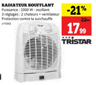 Offre: Radiateur soufflant