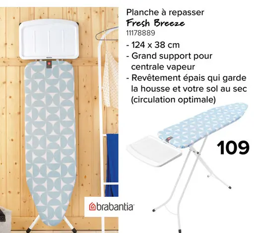 Offre: Planche à repasser Fresh Breeze