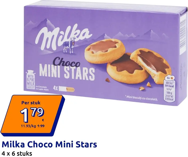 Promotie: Choco Mini Stars
