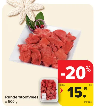 Promotie: Runderstoofvlees