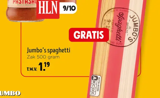 Promotie: Spaghetti