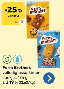 Aanbieding: Farm Brothers koekjes