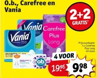 Promotie: O.b., Carefree en Vania