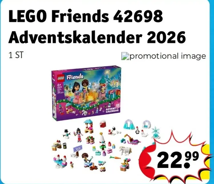 Aanbieding: LEGO Friends 42698 Adventskalender 2026
