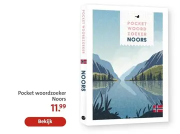 Aanbieding: Pocket woordzoeker Noors