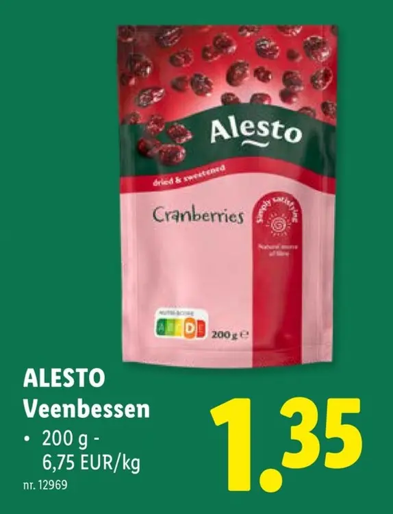 Promotie: Veenbessen