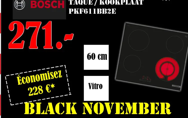 Aanbieding: Taque/kookplaat pkf611bb2e