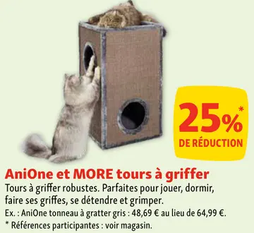 Offre: Tours à griffer