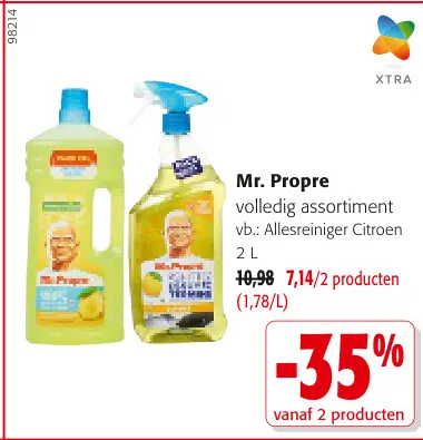 Promotie: Mr. Propre