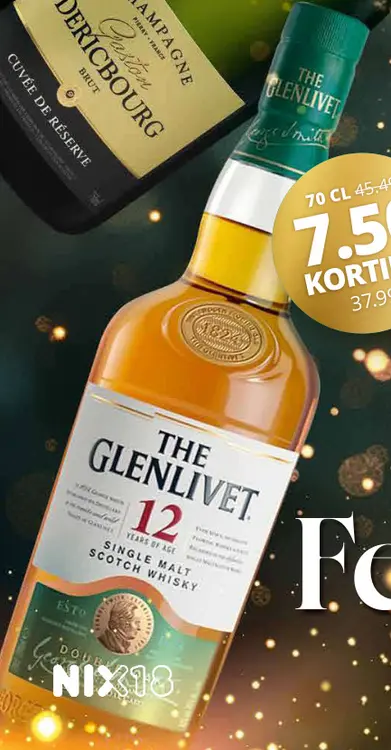 Aanbieding: The Glenlivet 12 Yrs Speyside Malt