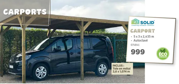 Offre: Carport