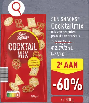Promotie: SUN SNACKS® Cocktailmix