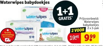 Aanbieding: Waterwipes babydoekjes