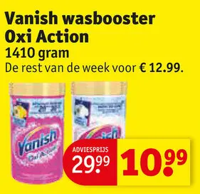 Aanbieding: Vanish wasbooster Oxi Action