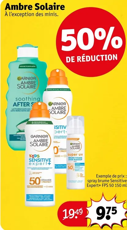 Offre: Ambre Solaire