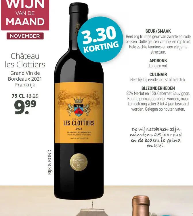 Aanbieding: Château les Clottiers