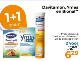Aanbieding: Davitamon, Ymea en Bional