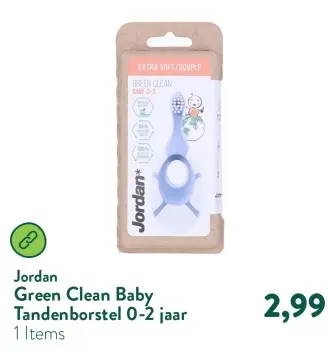 Aanbieding: Green Clean Baby Tandenborstel