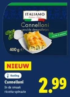 Aanbieding: Cannelloni