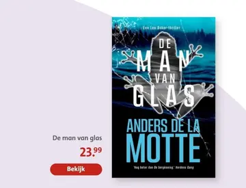 Aanbieding: De man van glas