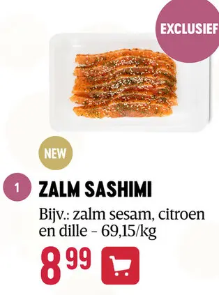 Promotie: Zalm | Sesam, citroen & dille
