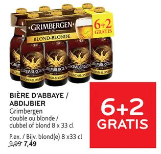 Offre: Bière d'abbaye / abdijbier