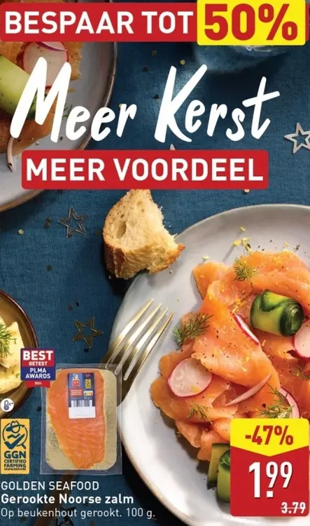 Aanbieding: Gerookte Noorse zalm