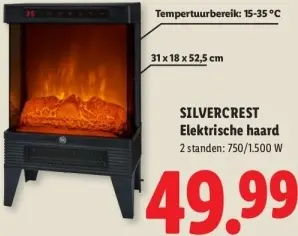 Aanbieding: Elektrische haard