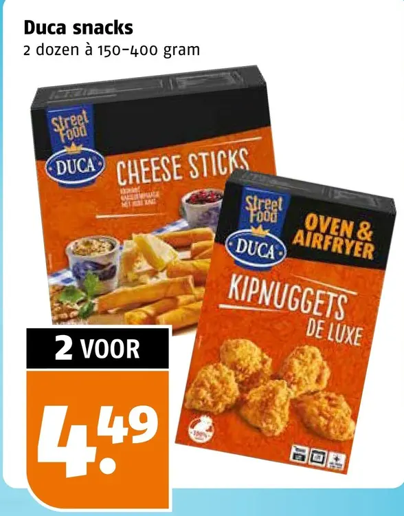 Aanbieding: Duca snacks