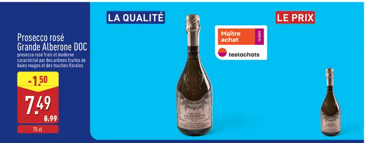 Offre: Prosecco rosé Grande Alberone DOC