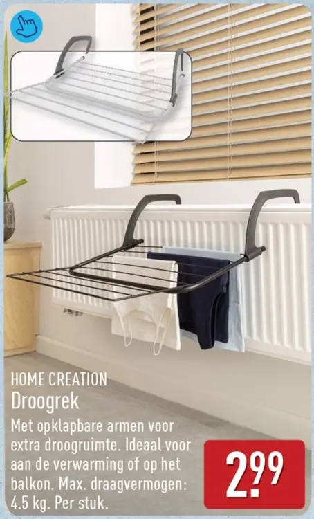 Aanbieding: Droogrek