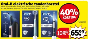 Aanbieding: Oral-B elektrische tandenborstel