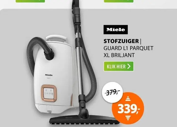 Aanbieding: Stofzuiger guard l1 parquet xl briljant