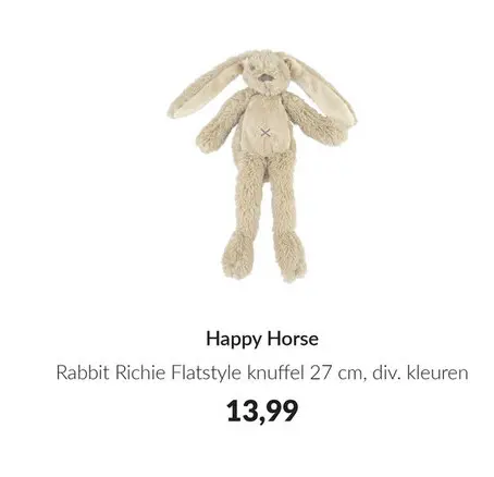 Aanbieding: Rabbit Richie Flatstyle knuffel