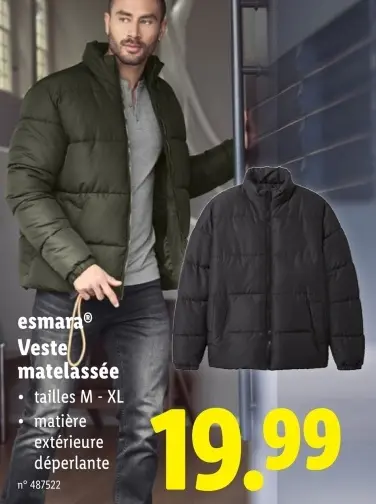 Offre: Veste matelassée