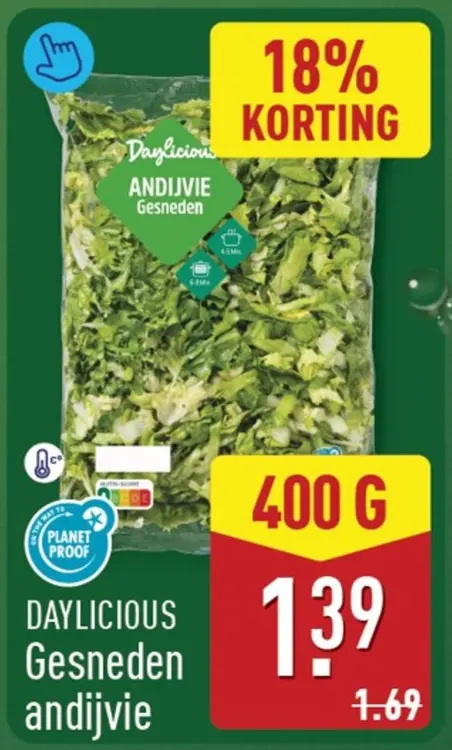 Aanbieding: Gesneden andijvie
