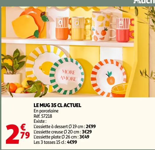 Offre: Le mug 35 cl actuel