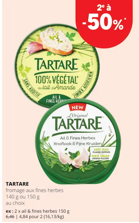 Offre: fromage aux fines herbes