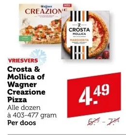 Aanbieding: Crosta & Mollica of Wagner Creazione Pizza