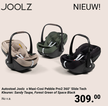 Aanbieding: Autostoel Joolz x Maxi-Cosi Pebble Pro2 360° 